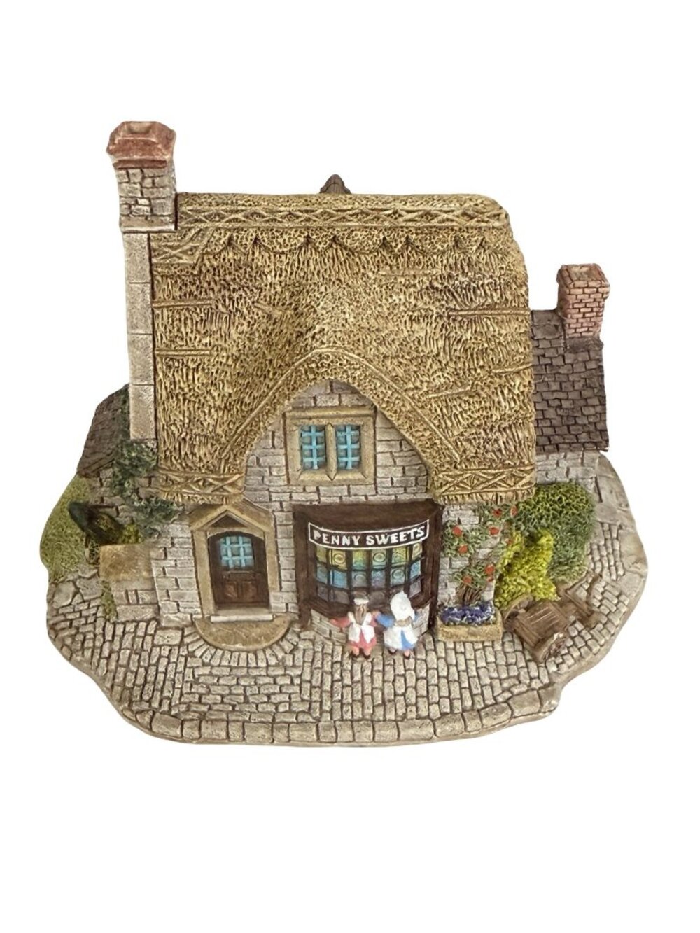 Lilliput Lane Penny Sweets Village Shops Miniature Cottage 1992 Handmade England